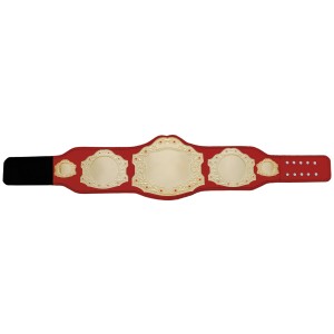 MEGA XXL 5 PLATE GOLD CUSTOM CHAMPIONSHIP BELT  ***SUPER SIZED***